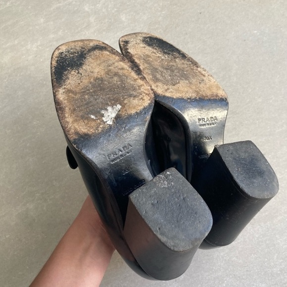 PRADA vintage loafer heels - Picture 5 of 10